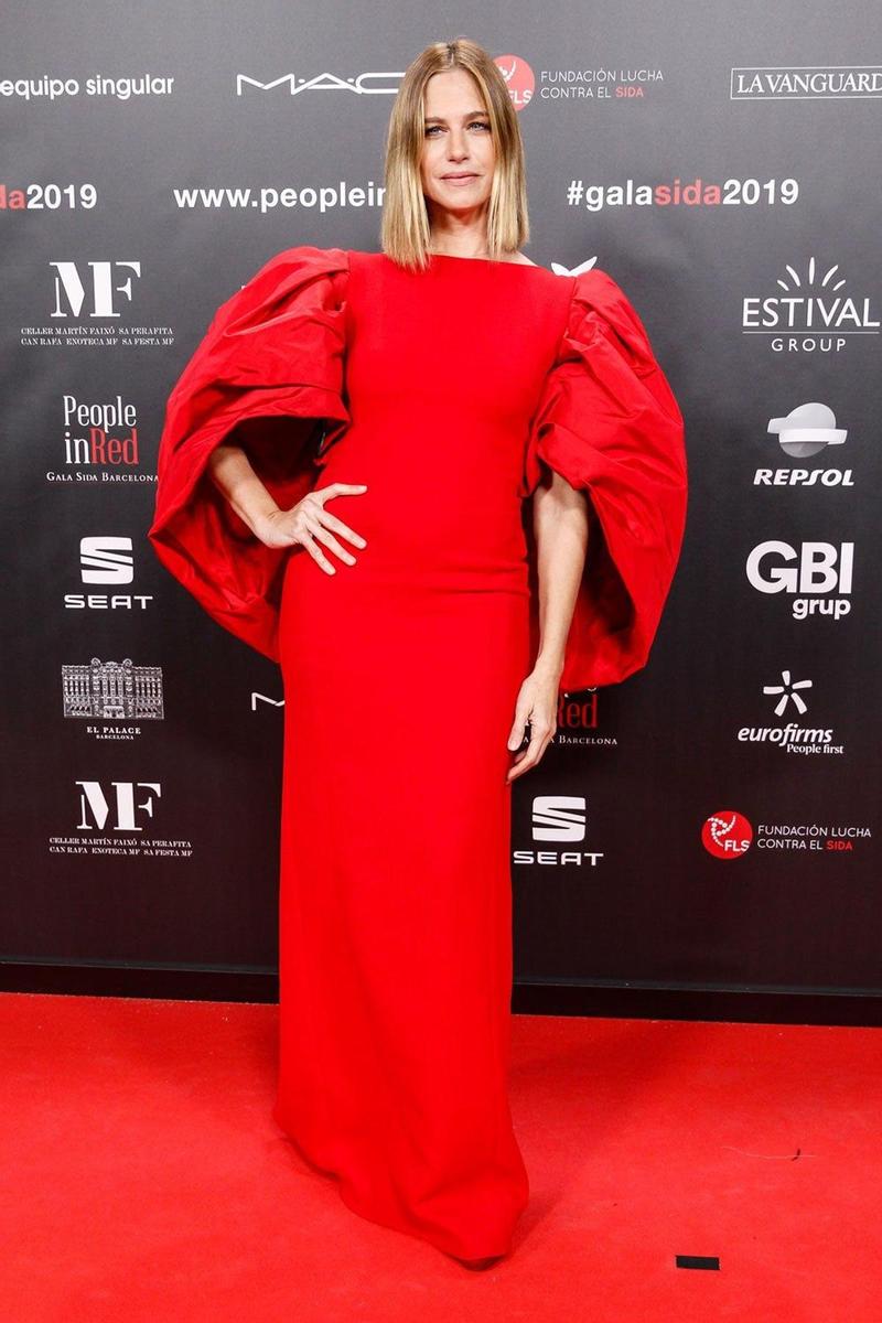 Martina Klein con vestido de Tot-Hom en la Gala People in Red