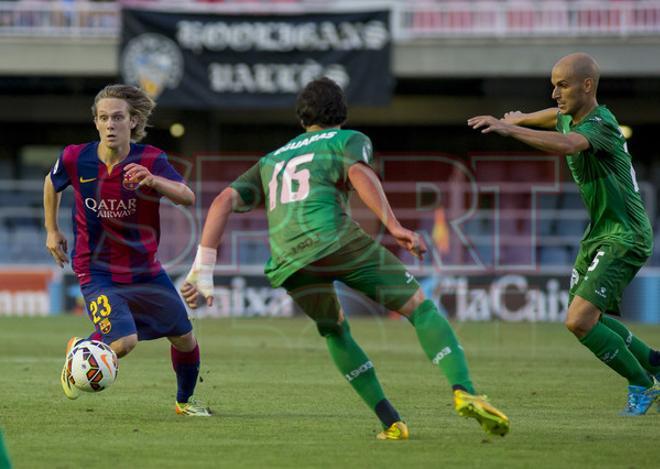 Las imágenes del Barça B - CE Sabadell