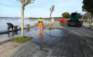 Frenan la reparación del mirador de A Lanzada tras descubrir que se encuentra en terreno privado