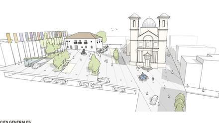 La remodelación de la plaza de la Iglesia de Ibi costará 1,3 millones de euros - Información La remodelación de la plaza de la Iglesia de Ibi costará 1,3 millones de euros - Información
