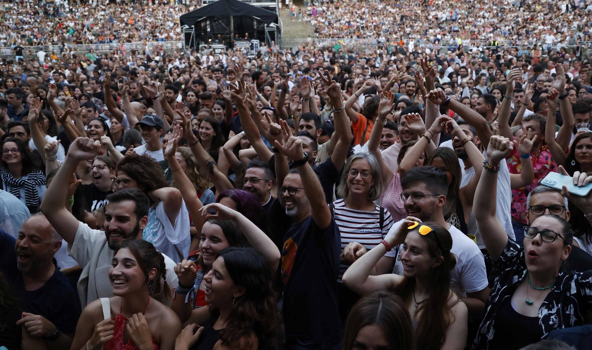 Así ha sido el concierto de 'Love of Lesbian' en Castrelos