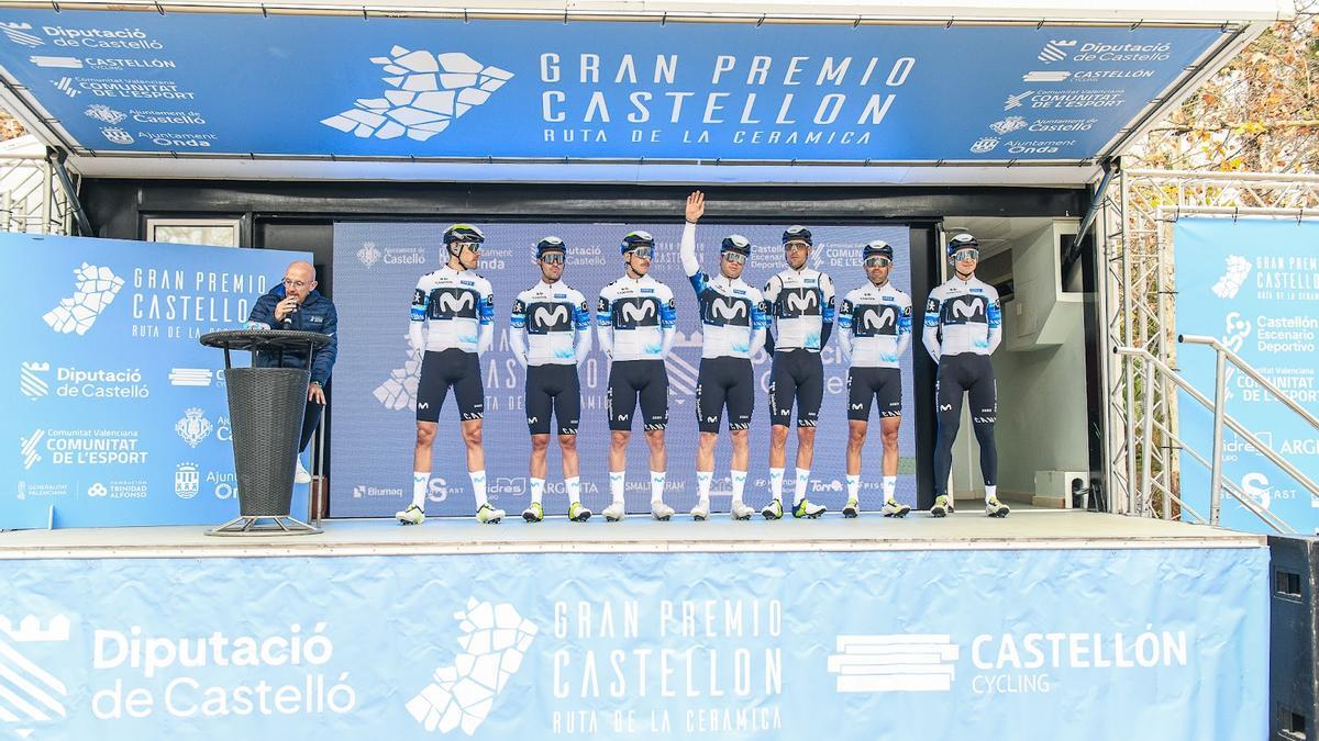 El Movistar Team será uno de los seis equipos de categoría WorldTour presentes en el tercer Gran Premio Castellón-Ruta de la Cerámica.