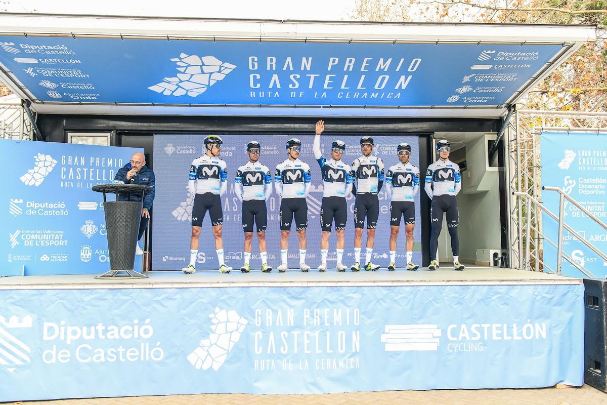 El Movistar Team será uno de los seis equipos de categoría WorldTour presentes en el tercer Gran Premio Castellón-Ruta de la Cerámica.