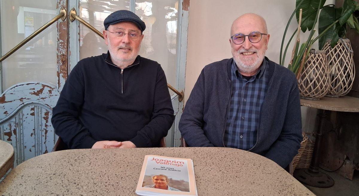 Josep Maria Bonet, a la dreta, i Josep Lluís Tejeda són part del grup impulsor