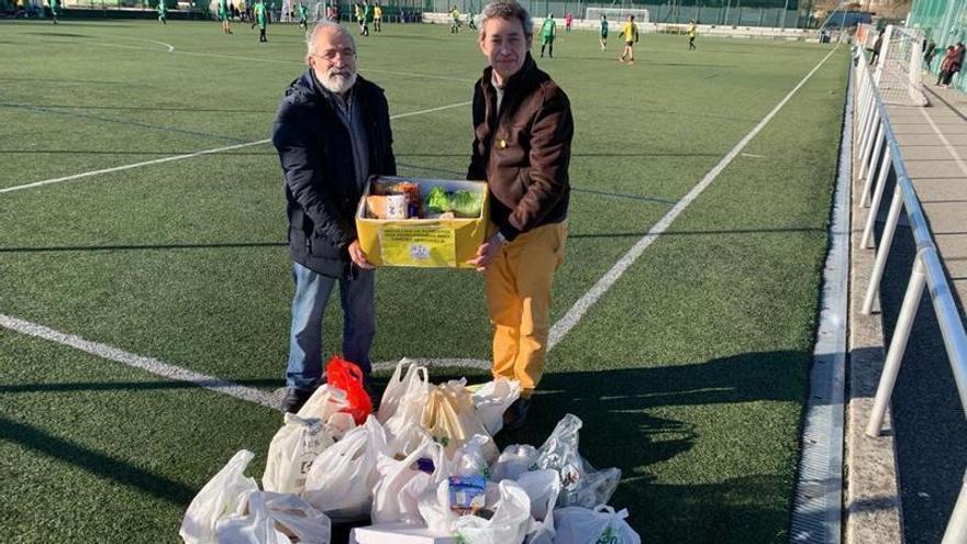 Tres torneos solidarios recaudan 4 toneladas de alimentos para Cáritas