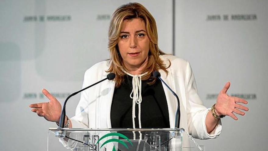 La presidenta andalusa, Susana Díaz