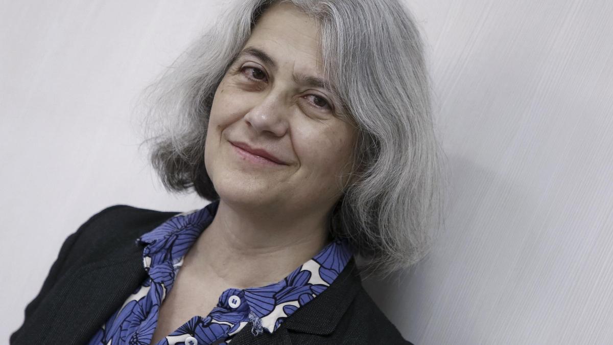 La escritora Rosa Ribas, que hoy recibe el Premio Cartagena Negra.