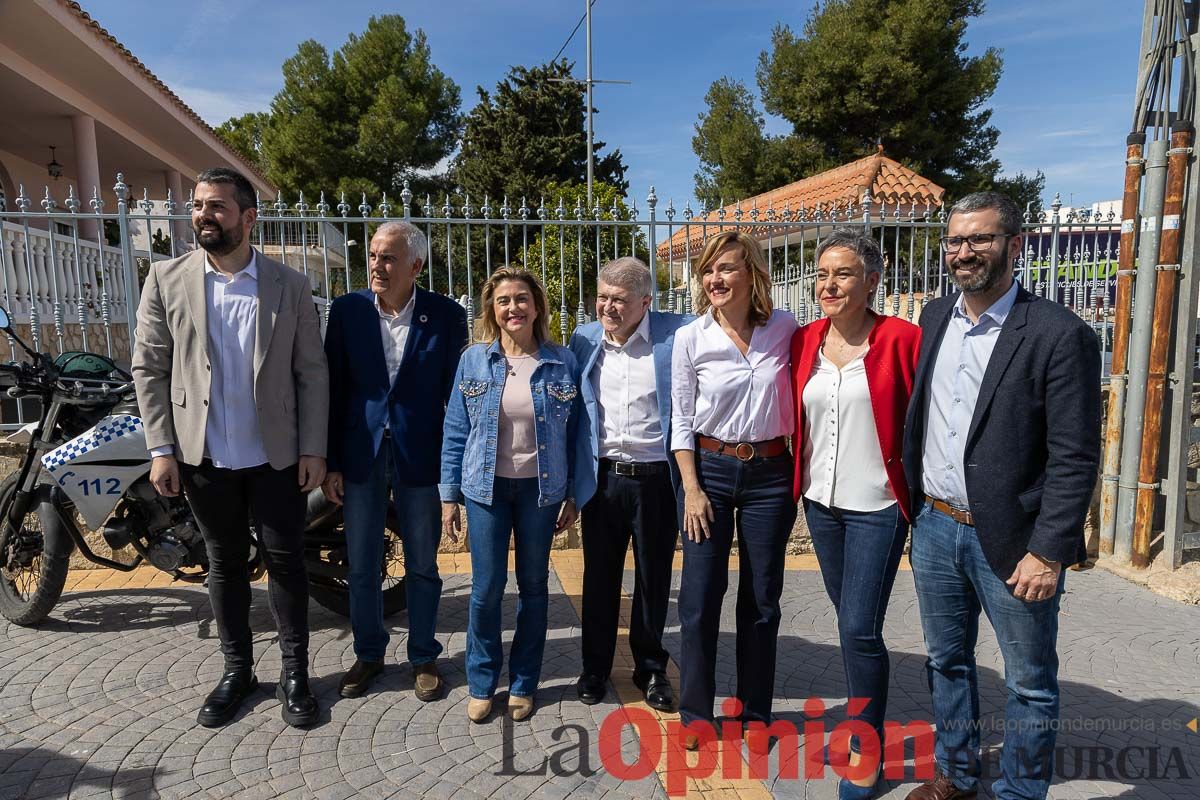 Presentación de José Vélez como candidato del PSOE a la presidencia de la Comunidad