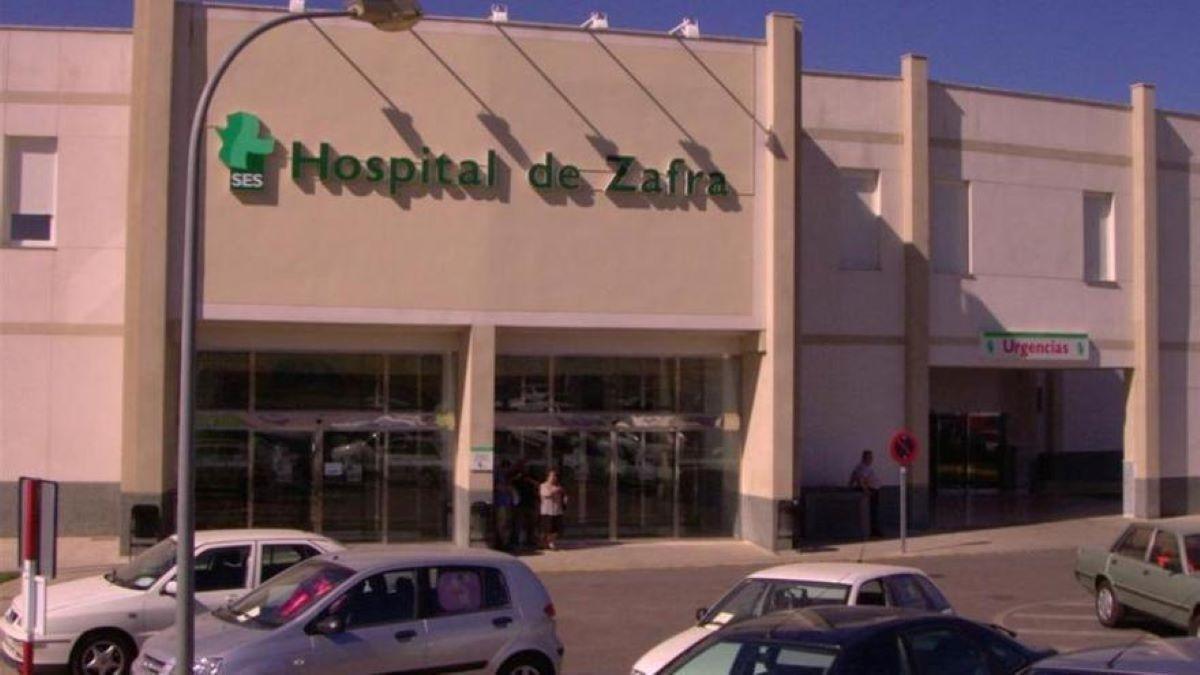 Hospital de Zafra en una imagen de archivo.