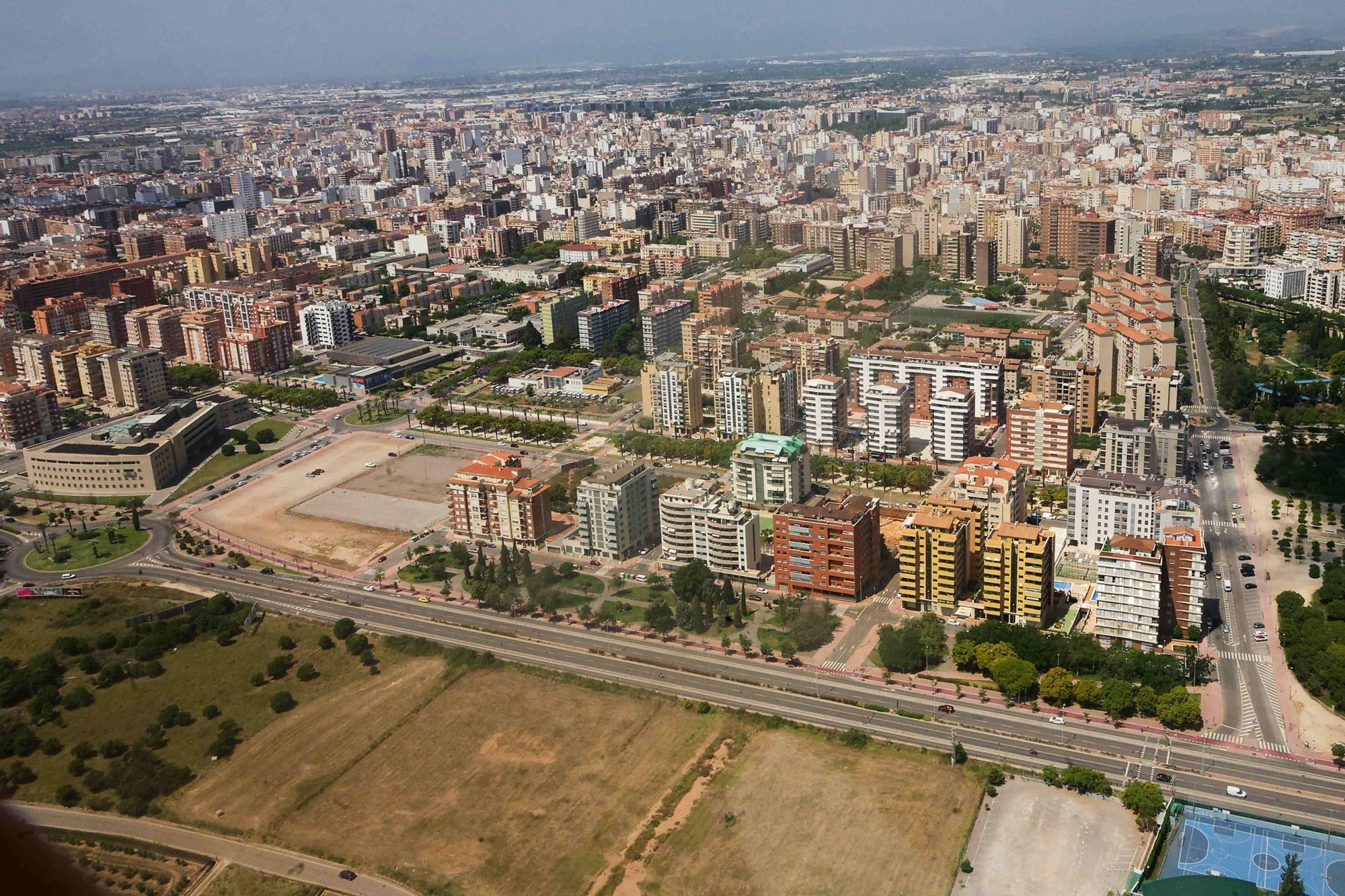 Castelló 'a vista de pájaro'