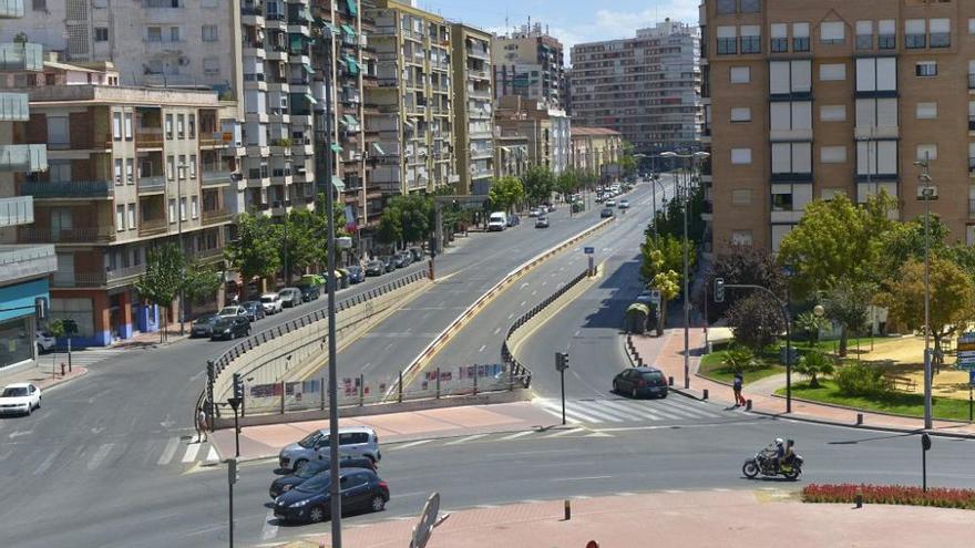 Murcia, ciudad desierta en agosto