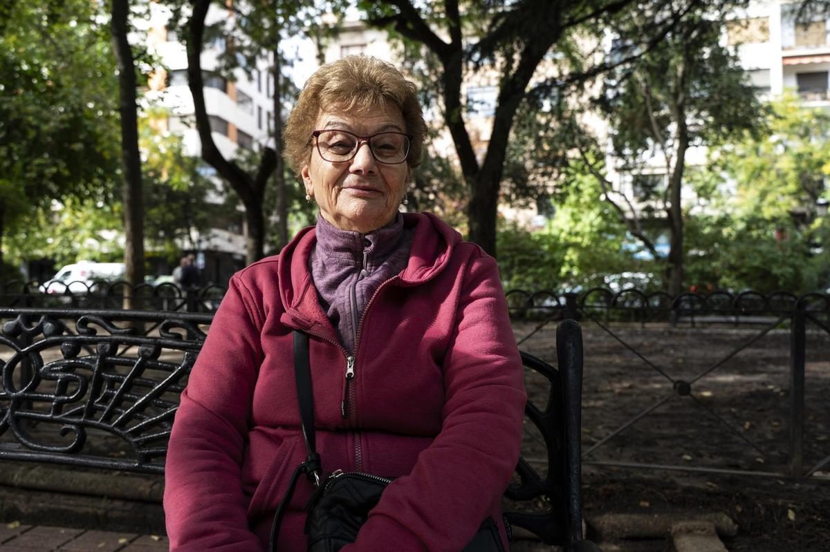 María, pensionista cacereña.
