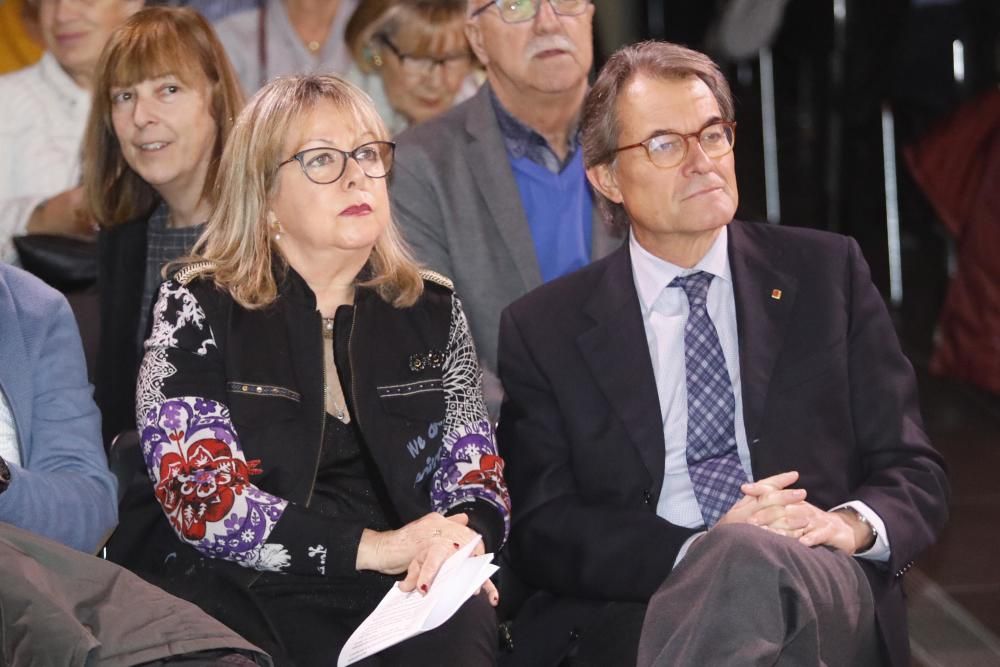 Artur Mas presenta Margaria de Arquer com a líder de Junts per Salt