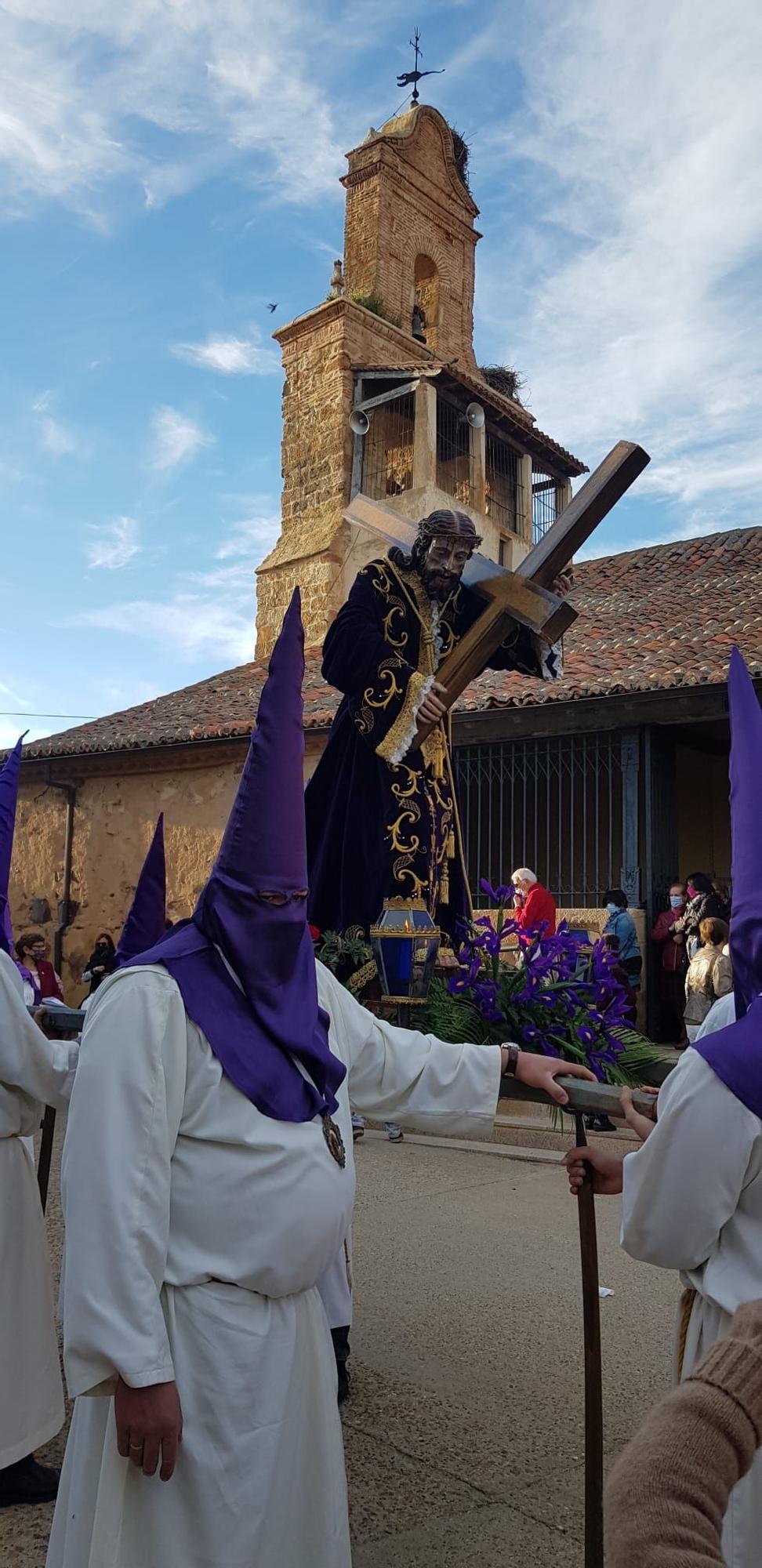 Procesión del Nazareno en Manganeses de la Lampreana