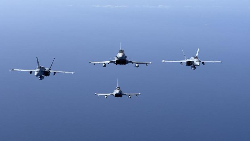 El Eurofighter trae a Canarias el escudo aéreo más avanzado de Europa