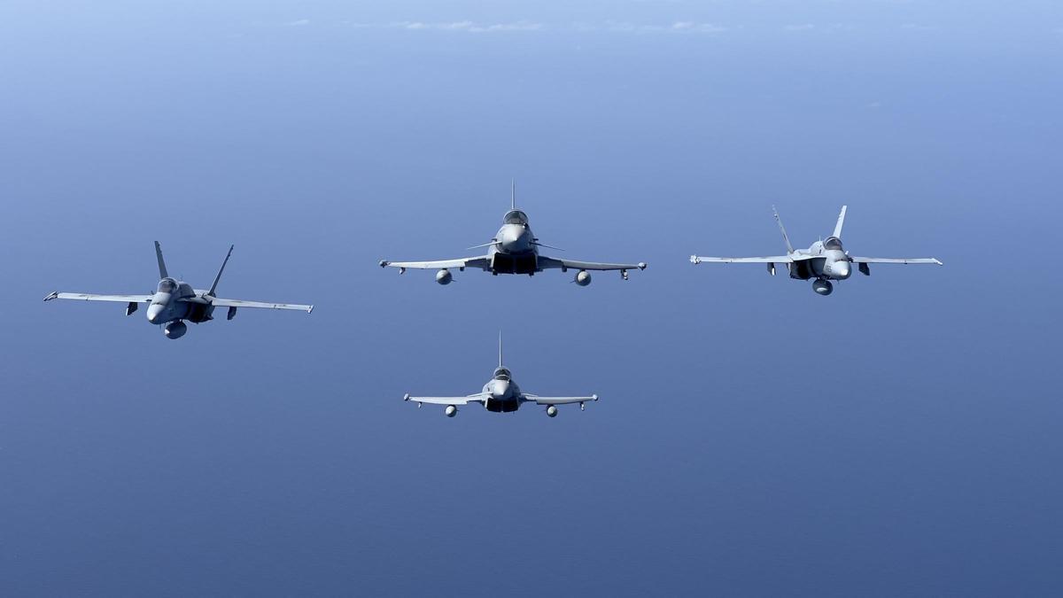 El Eurofighter trae a las Islas el escudo aéreo más avanzado de Europa