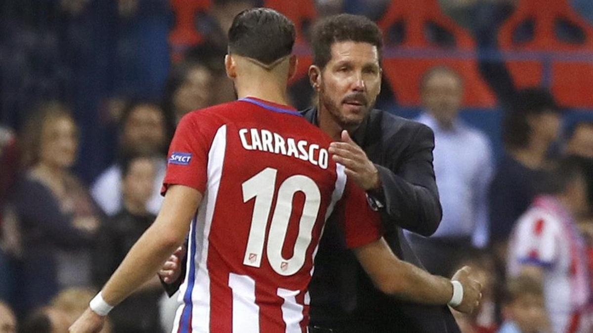 Simeone autoriza la marcha de Carrasco