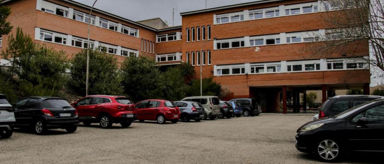 Vista del instituto Andreu Sempere de Alcoy. | JUANI RUZ