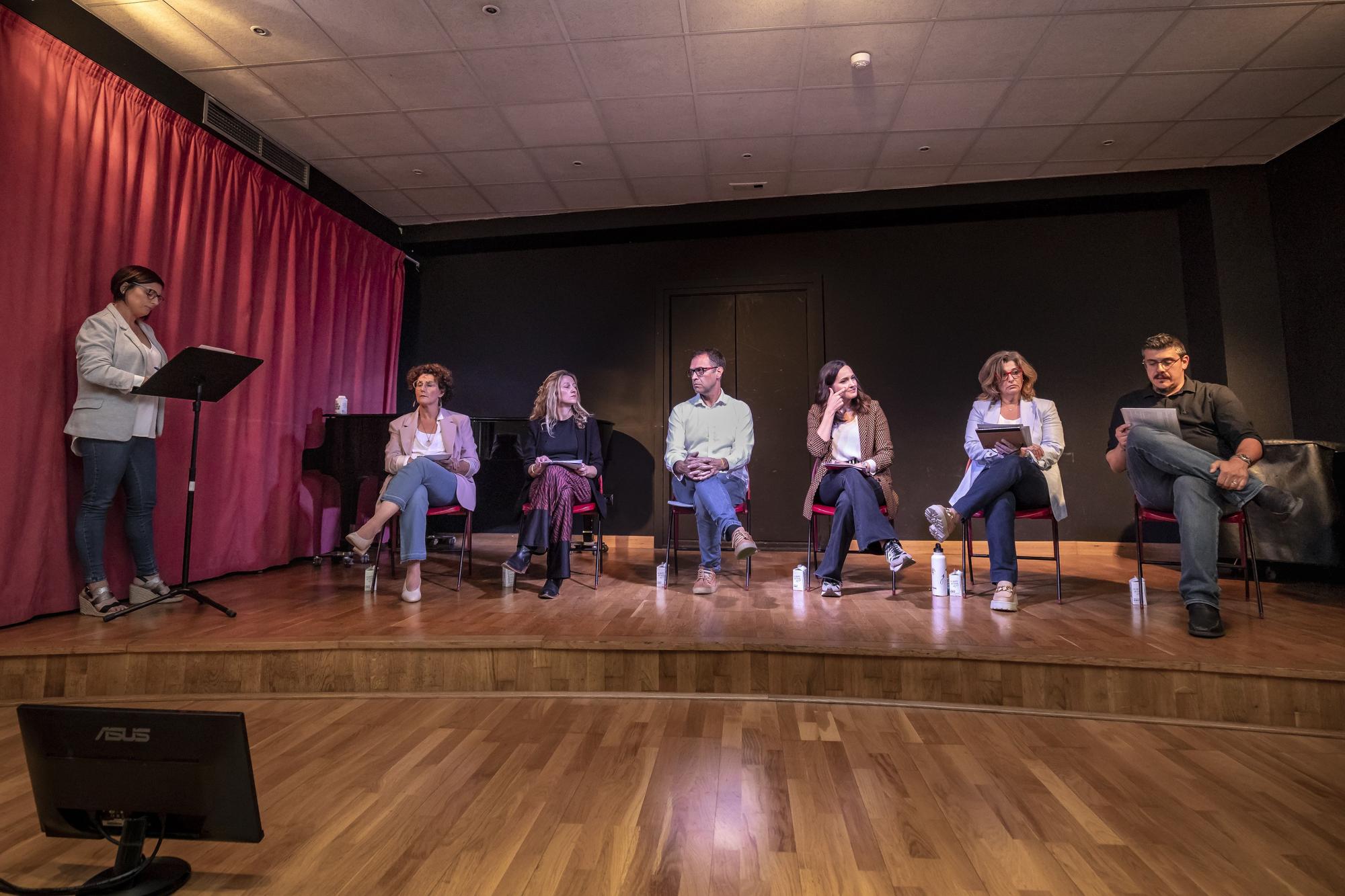 Debate electoral celebrado en el conservatorio de música de Manacor