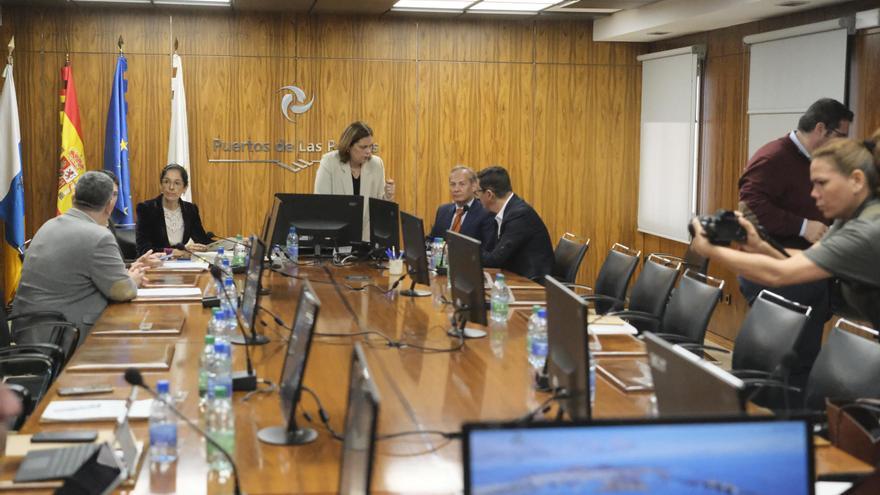 Celebración del Consejo de Administración de la Autoridad Portuaria de Las Palmas