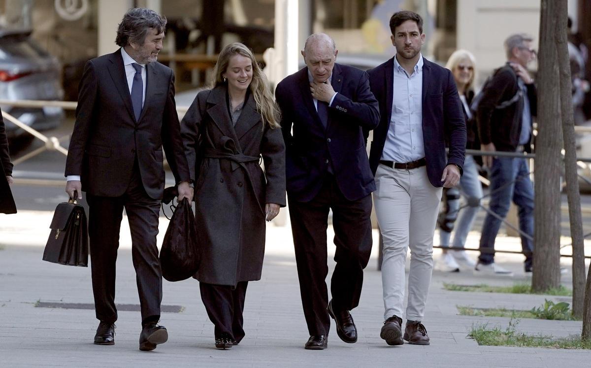 El exministro Jorge Fernández Díaz. Juicio por el caso Kitchen en la Audiencia Nacional.