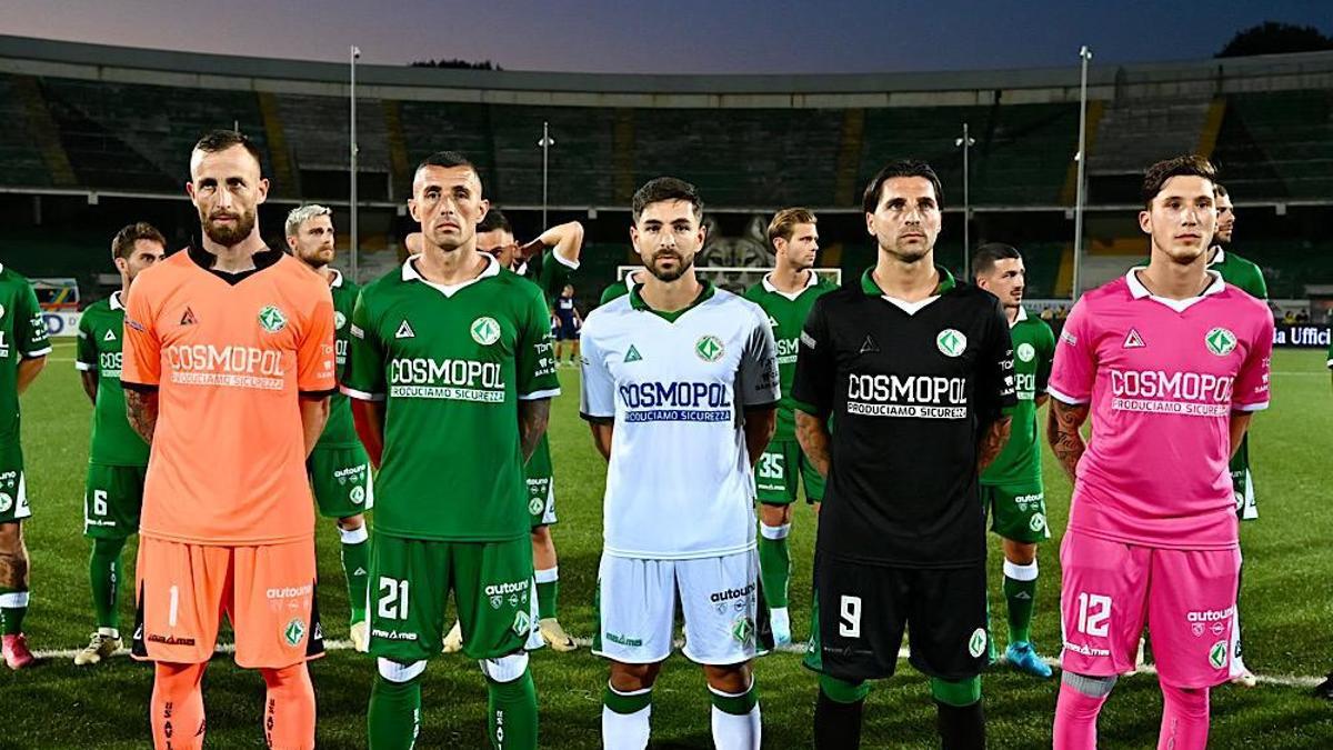 La U.S. Avellino 1912 en una imagen de sus redes sociales