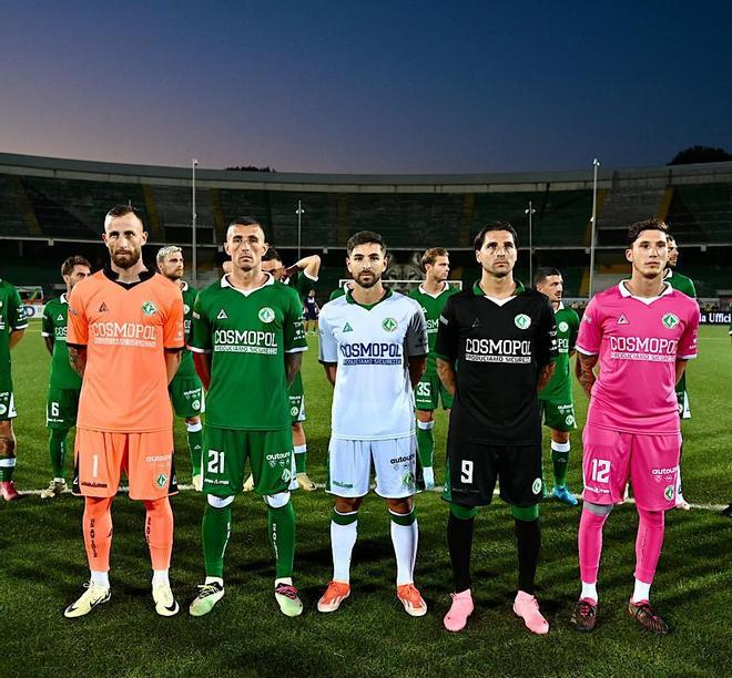 La U.S. Avellino 1912 en una imagen de sus redes sociales