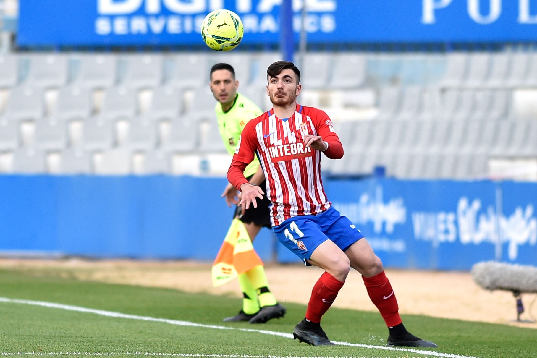 El partido del Sporting ante el Sabadell, en imágenes