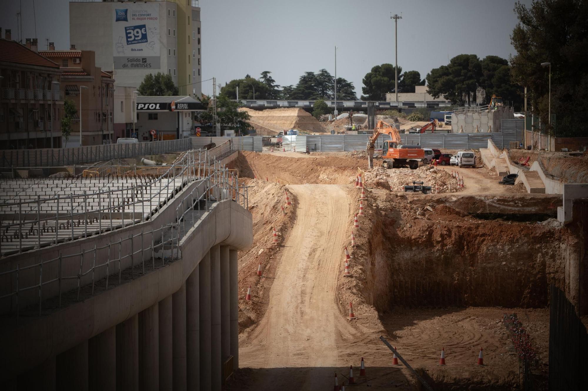 Obras en el núcleo urbano de Manises