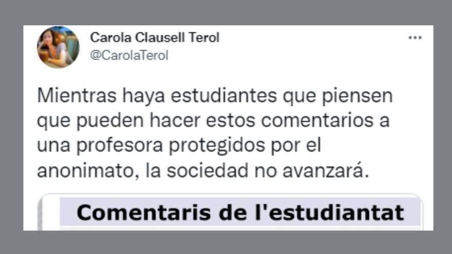 Una profesora estalla por el vergonzoso comentario de un alumno sobre su falda