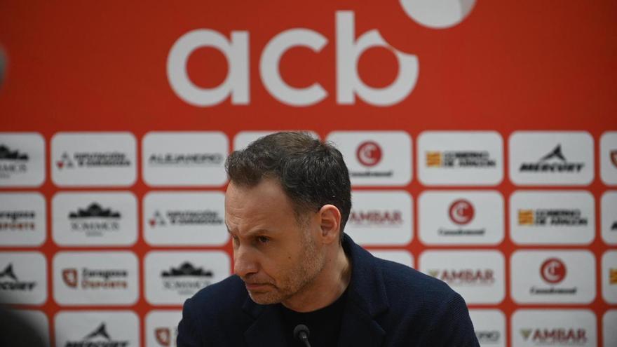 Pedro Llompart descarta que haya más fichajes en el Casademont Zaragoza y mantiene la confianza en Jesús Ramírez