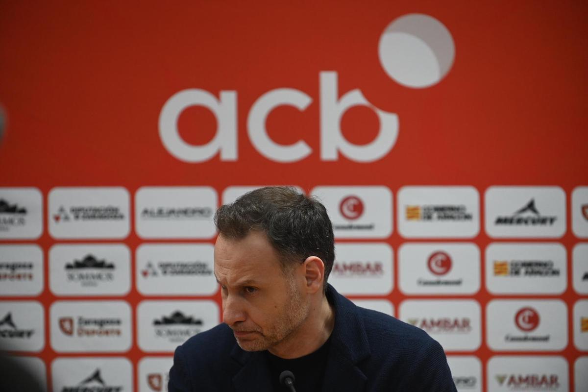 Pedro Llompart, este sábado durante su rueda de prensa.