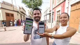 Tres jóvenes crean una aplicación que convierte caminar en descuentos para comprar en Telde