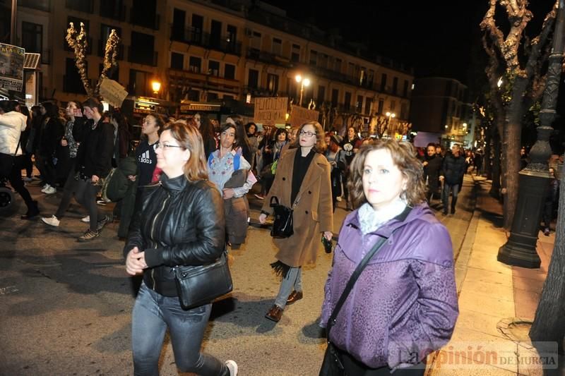 Manifestación por el Día de la Mujer en Murcia