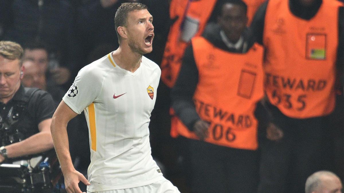 LACHAMPIONS | Chelsea - Roma (3-3): El golazo de Dzeko frente al Chelsea