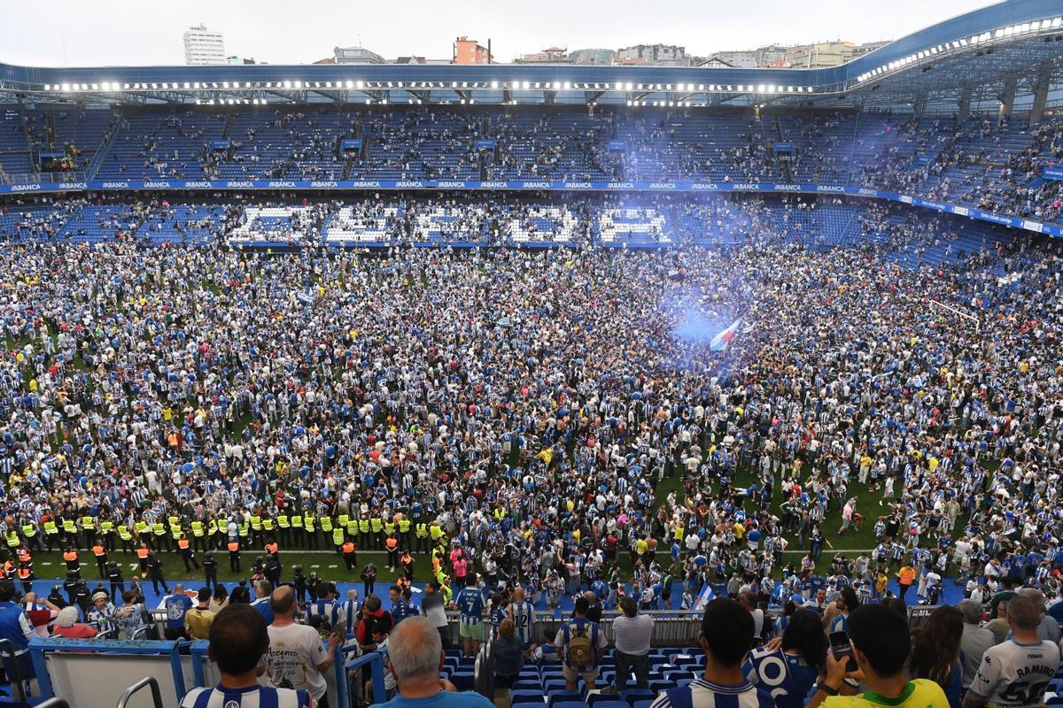 La invasión en Riazor