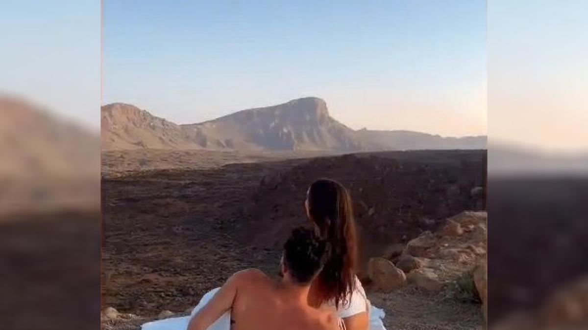 Arden las redes tras las fotografías de una conocida influencer en una zona protegida del Teide