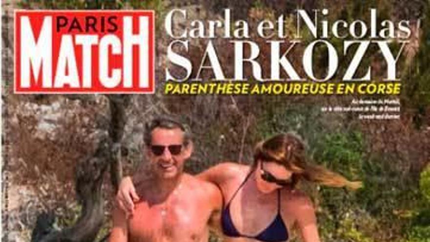 Sarkozy y Bruni, a la altura.