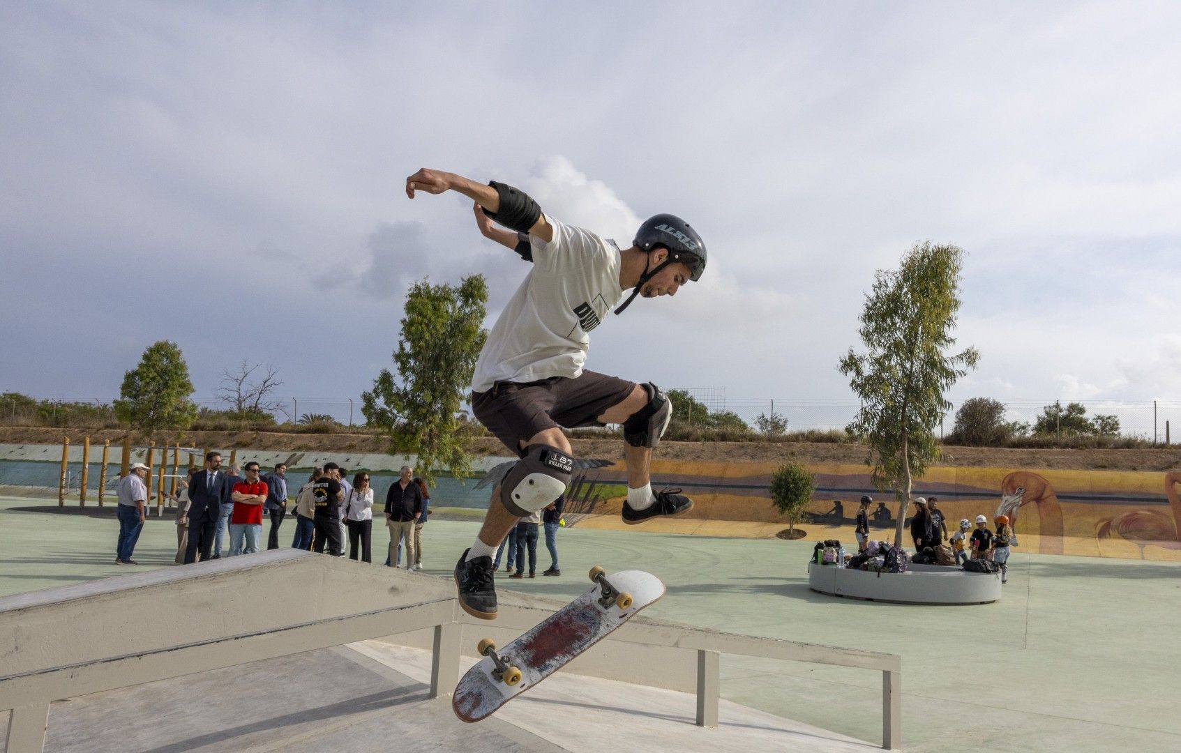 Parque inundable y skateboard en Torrevieja