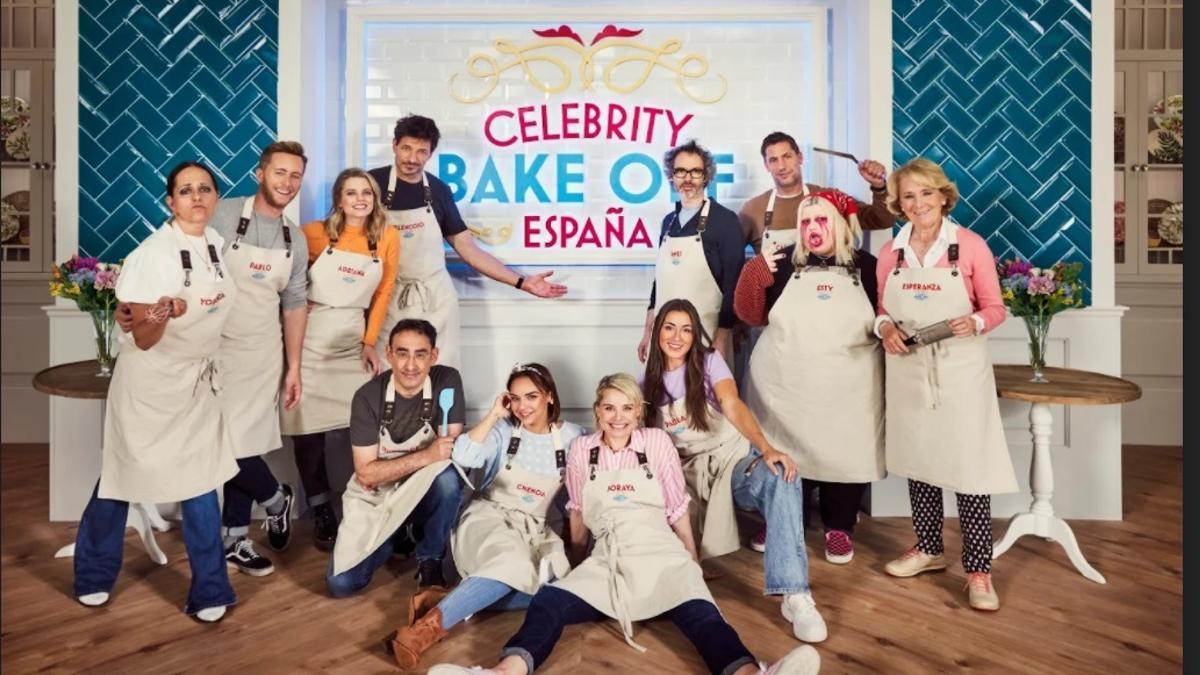 Los concursantes de  'Celebrity Bake Off España'.