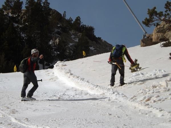 Simulacre de rescat a Vallter