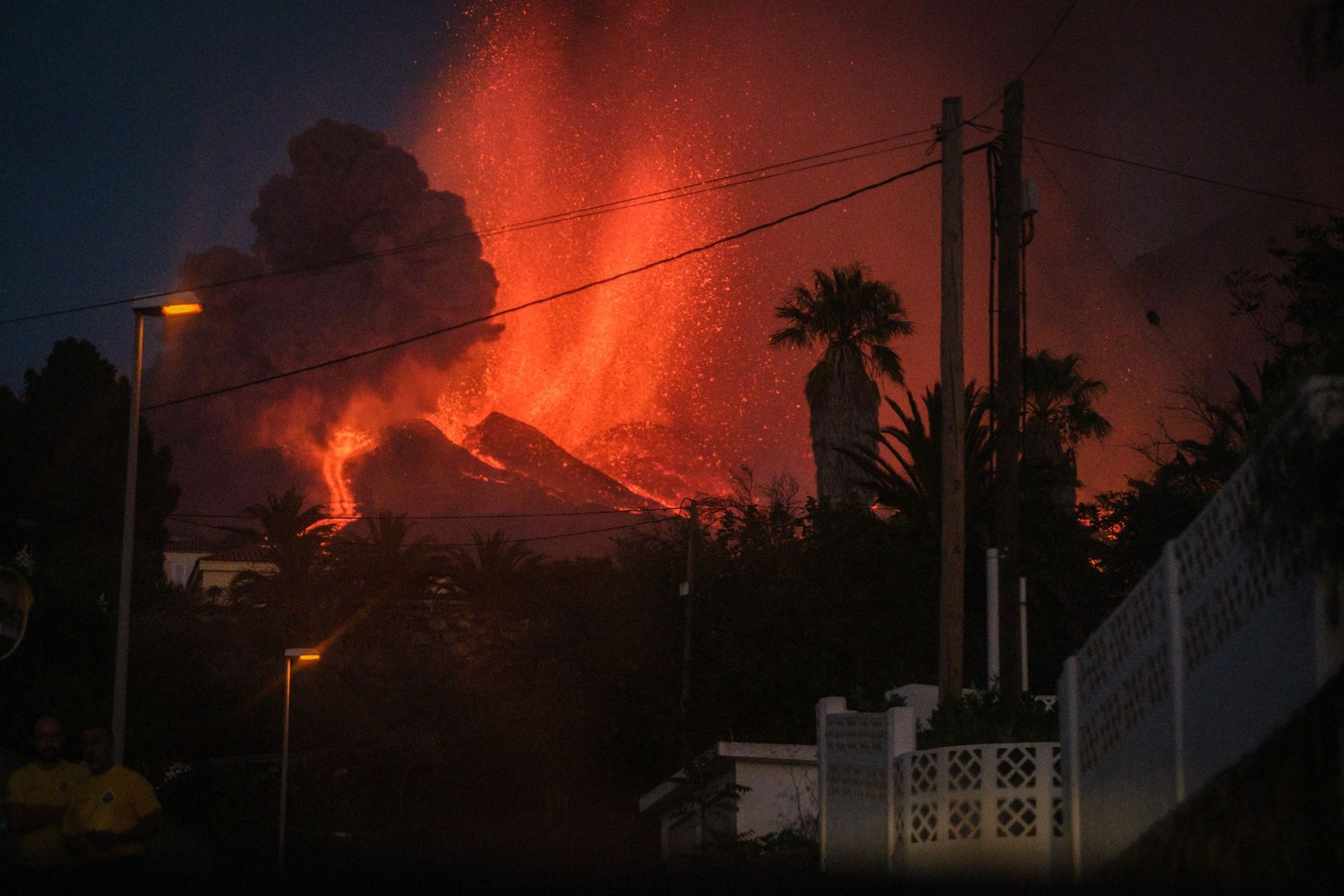 Gefährliches Naturschauspiel: Bilder des Vulkanausbruchs von La Palma.