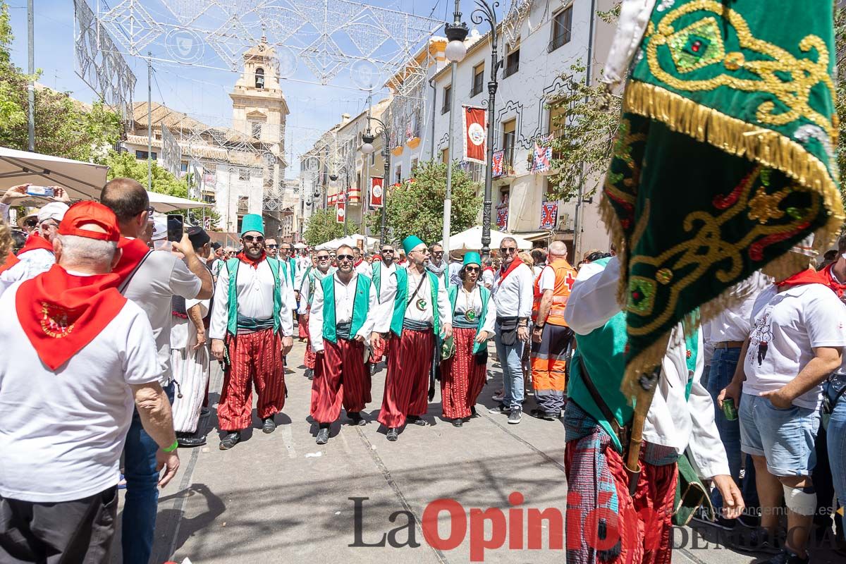 Moros y Cristianos en la mañana del dos de mayo en Caravaca