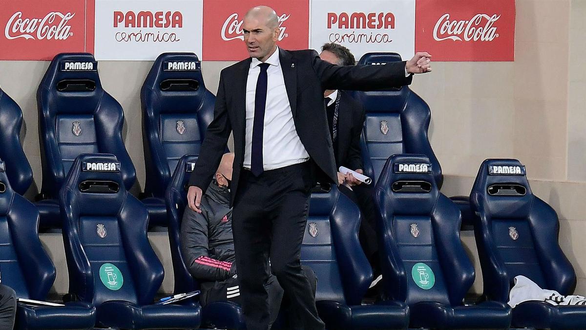 Zidane: "Me molestó por el esfuerzo que hicieron los chicos"