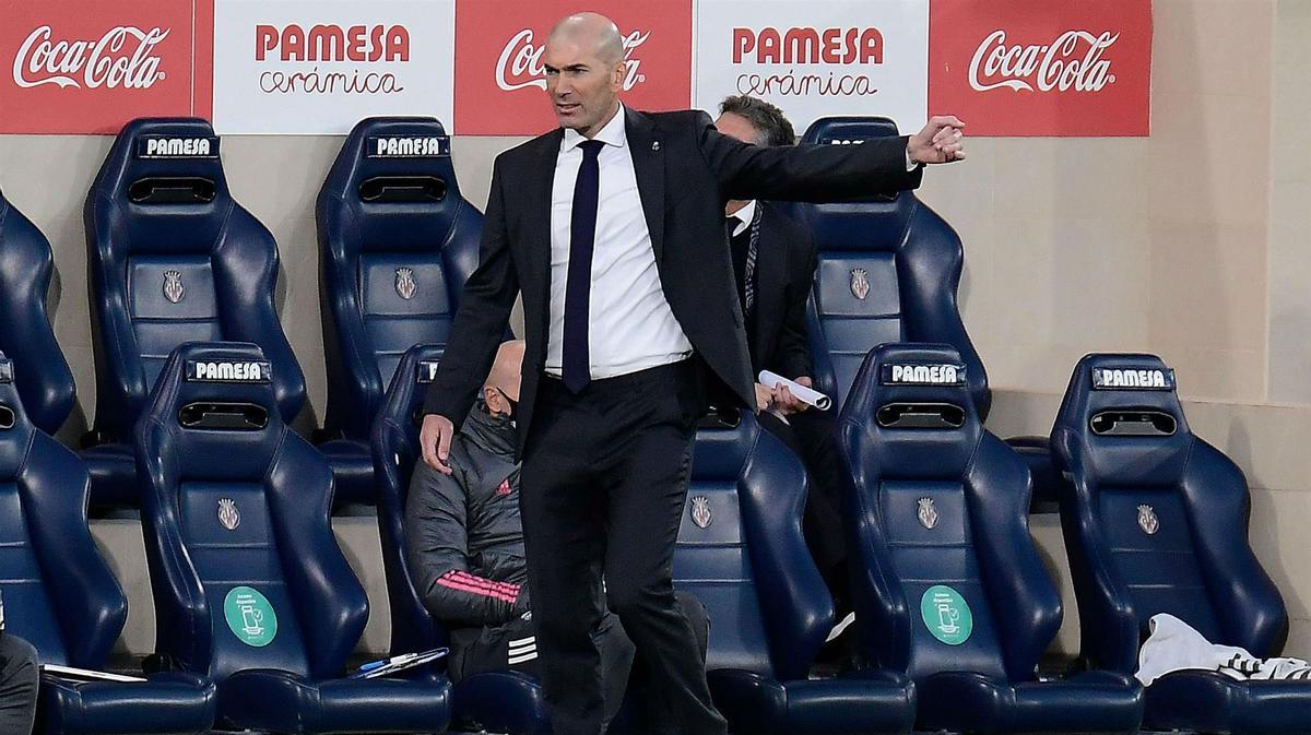 Zidane: Me molestó por el esfuerzo que hicieron los chicos