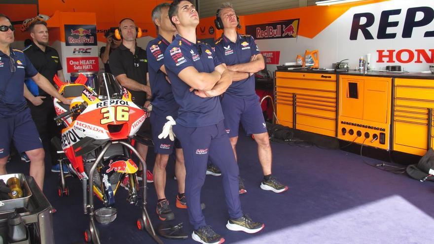 Honda probará el lunes el chasis que Kalex ha hecho para Márquez