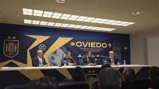 Luis de la Fuente, maestro de ceremonias del choque internacional del Tartiere: “Estoy encantado de jugar en una ciudad tan futbolera como Oviedo"