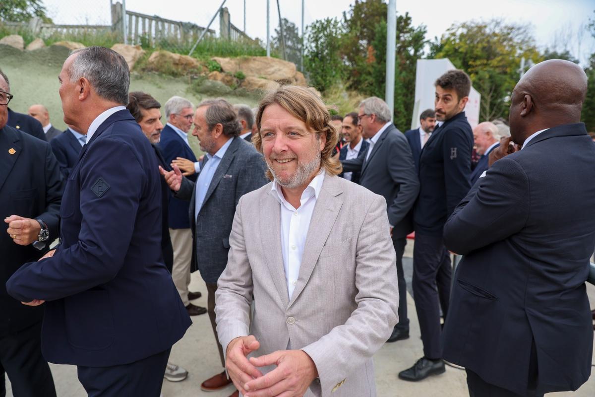 La presentación de la Ciudad deportiva de la Damm, en imágenes