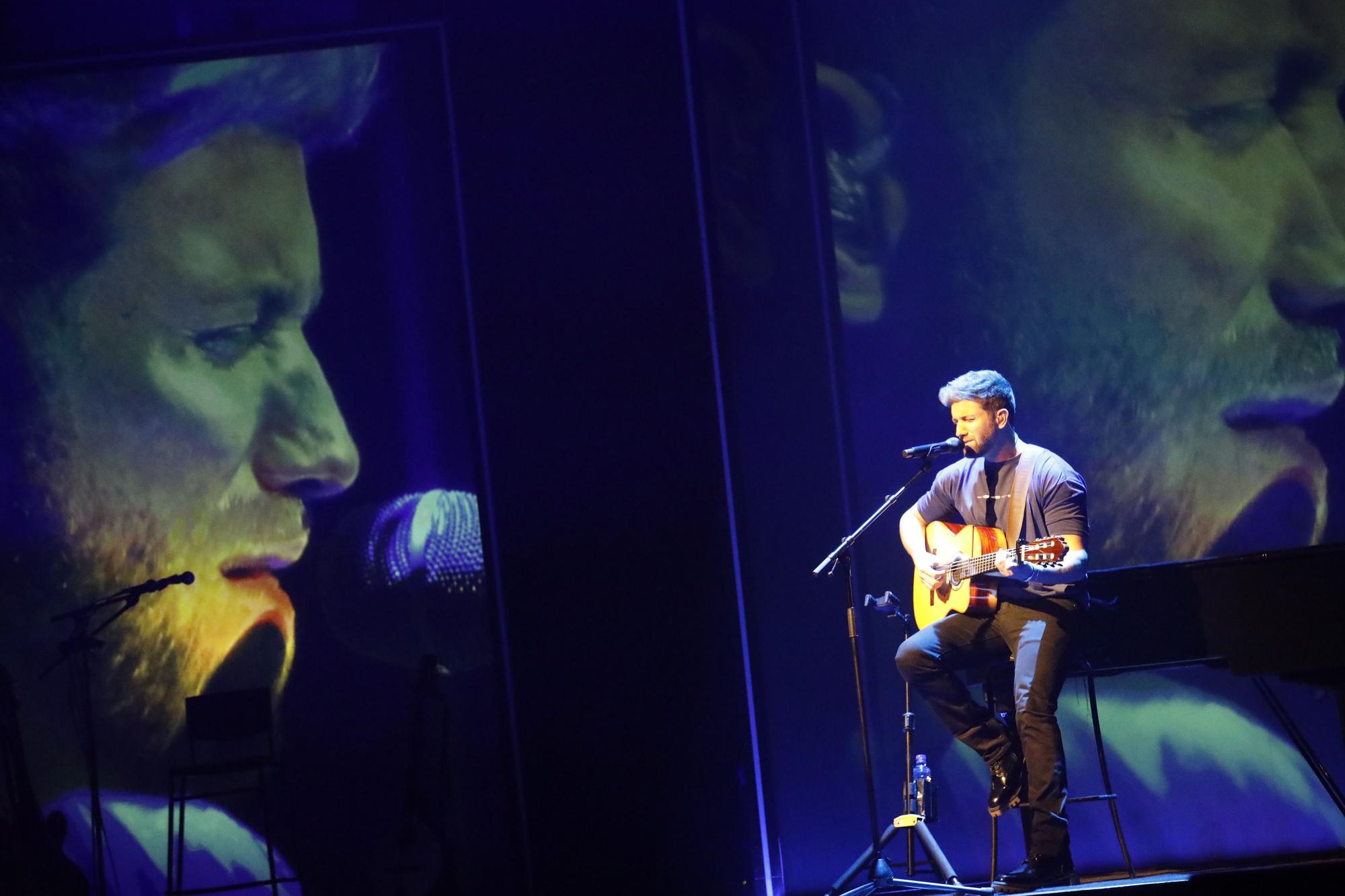 El concierto de Pablo Alborán en Gijón, en imágenes