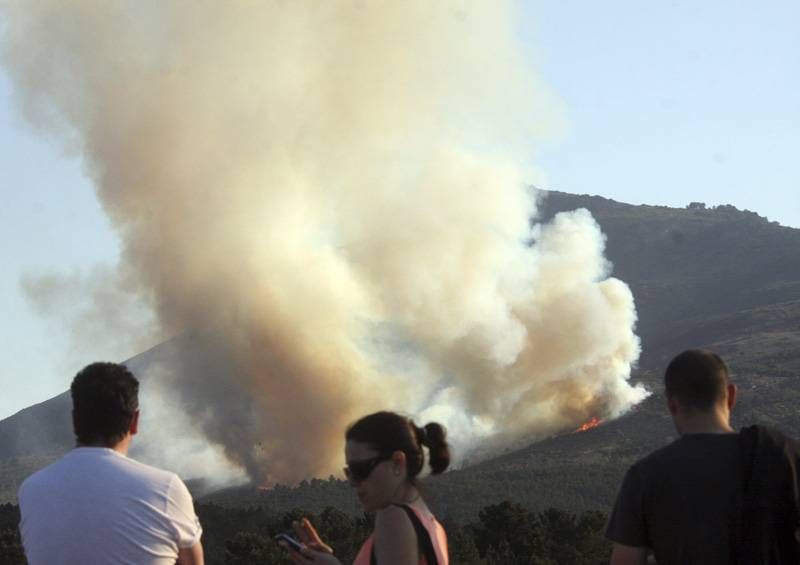 Incendio de Acebo y Perales del Puerto